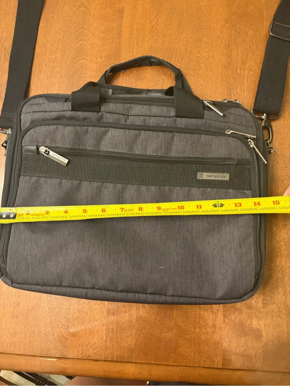 Samsonite 14 inch laptop briefcase.
